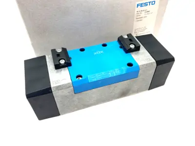 USED FESTO PNEUMATIC VALVE 5/3, CLOSED