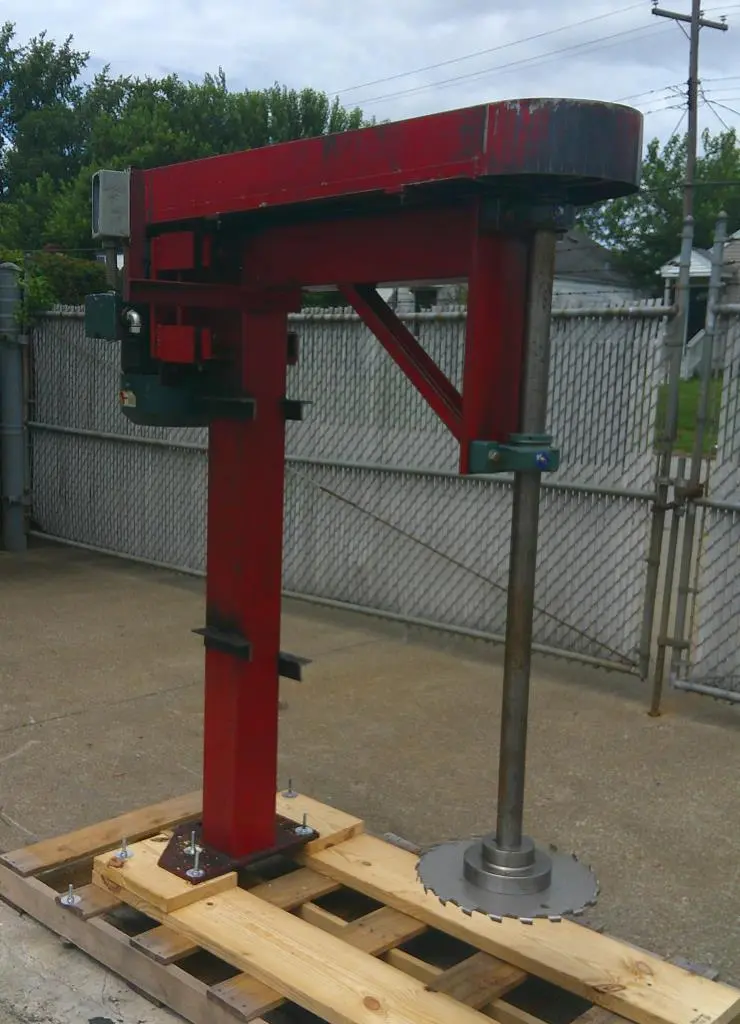 SPC9338  Mixer and Blender 20 hp disperser, no lift, stationary style