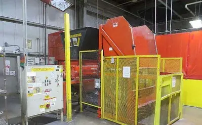 USED 2005 WEIMA/CUMBERLAND GRANULATOR SHREDDER COMBO