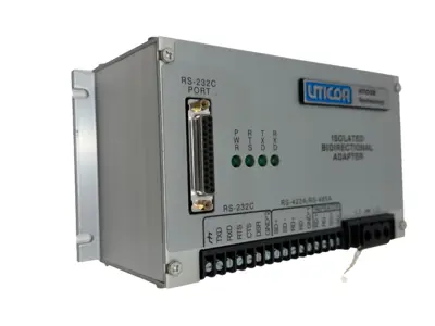 NEW UTICOR 76535 ISOLATED BIDIRECTIONAL ADAPTER .1/.05AMPS 115/230V REV.A