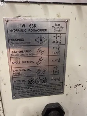 USED FABMASTER IW-66K