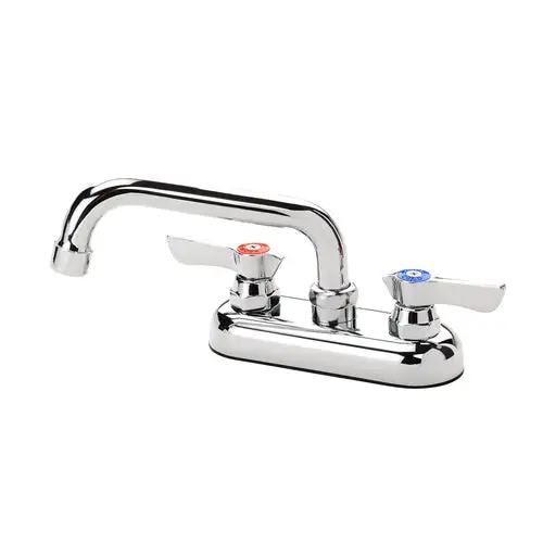 Krowne 11-406L Deck Mount Faucet - 6" Swing Spout, 4" Centers