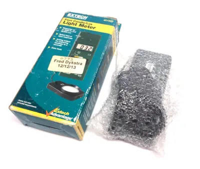 New | in-Stock Extech Foot Candle/Lux Light Meter, up to 5,000FC & 50,000 Lux Meters - Misc Michigan US | Maverick Industrial Sales #1390789