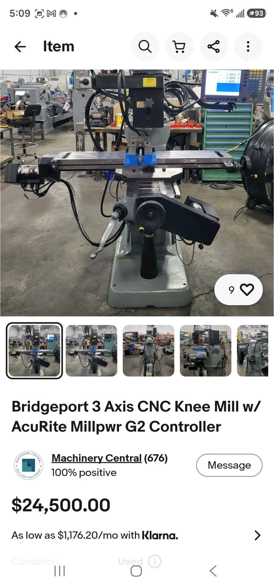 Used 1990 BRIDGEPORT MAN-AU-TRACE 1081-09 Milling & Drilling Machines (Combo) California US | Alltrade #1497017