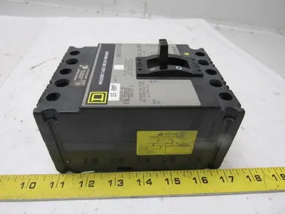 Square D FAL32015 15 Amp 240 VAC 250 VDC 3 Pole Molded Case Circuit Breaker
