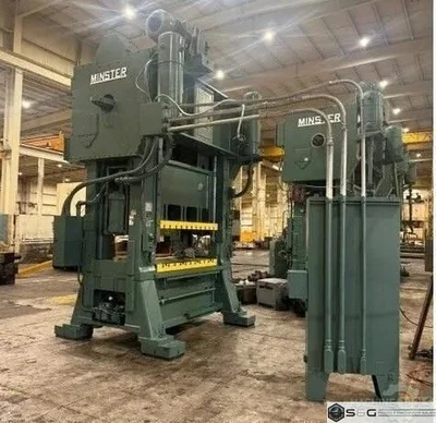 Used 1986 MINSTER E2-200-72-42 Straight Side Presses Michigan US | S & G Press and Machinery Sales #789391