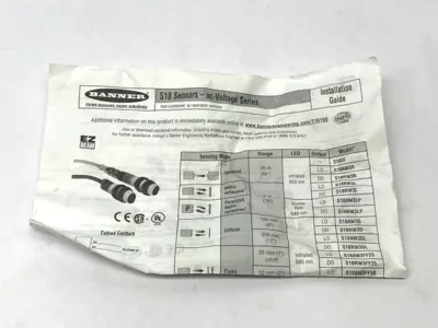 USED BANNER S18AW3FF100Q1, 33691