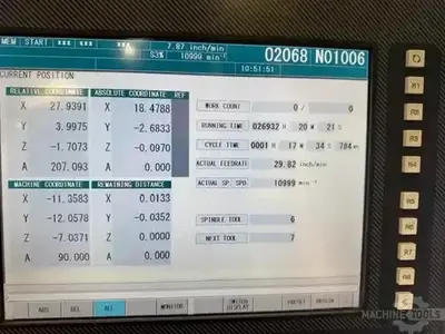 USED 2018 DMG MORI CMX1100V