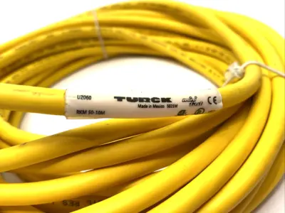 New | in-Stock Turck Minifast Connection Cordset 7/8” Female, Straight, 5-pin U2060 Electrical Fittings Michigan US | Maverick Industrial Sales #1393047