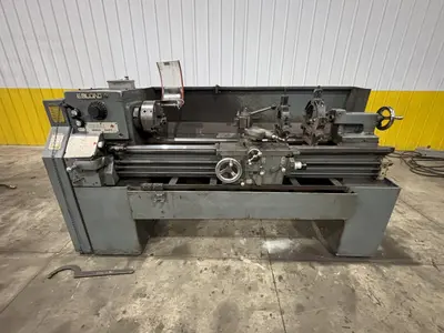 15" X 54" LEBLOND REGAL MODEL 13C SERVO SHIFT GEARED HEAD ENGINE LATHE METRIC & 2.25" HOLE: STOCK #23489