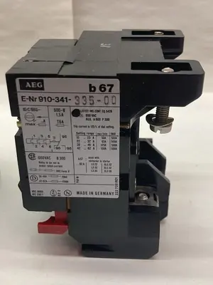 New | in-Stock AEG B 67 E-NR 910-341-335-00 Miscellaneous Equipment (Electrical & Power) Ohio US | Surplus Asset Holdings #1241704