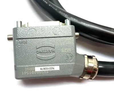 USED FANUC CABLE AND PANEL ASSEMBLY