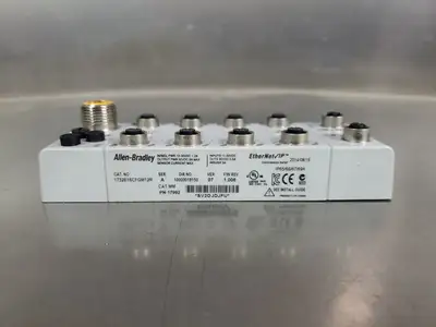 USED Allen-Bradley 1732E-16CFGM12R Ser A ArmorBlock Connector Module