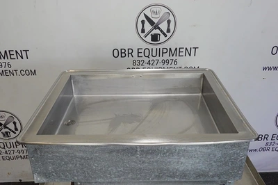 ATLAS METAL DROP IN REFRIGETATED SELF-CONTAINED COLD PAN MODEL WCM-2 (MINOR DENTS ON THE LIP)