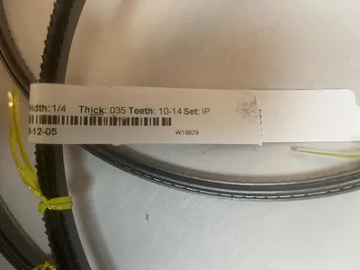 Used STARRETT 49659-08126 Saw Blades Ohio US | Surplus Asset Holdings #1246620