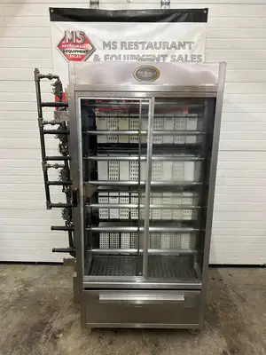 Old Hickory N14G-NG 70 Chicken Commercial Rotisserie Oven, Gas Refurbished