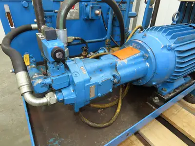 Eaton Vickers Hydraulic Power Unit 45 Gallon 19 GPM 3000PSI 20Hp 230/460V 3Ph