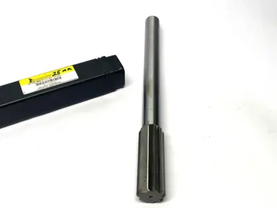 Interstate 81136376 Chucking Reamer: 25.00 mm, 10" OAL, 2-5/8" Flute Length