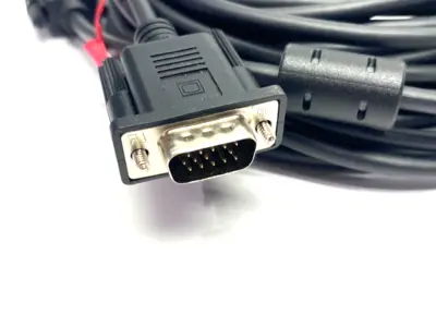 USED KEYENCE RGB MONITOR CABLE 10M LENGTH