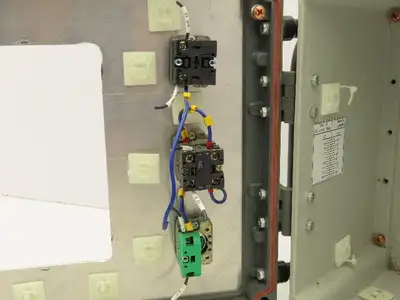 Electrical Enclosure Control Panel HMI 300x400x150mm 7" x 5" Cutout 22mm Hole