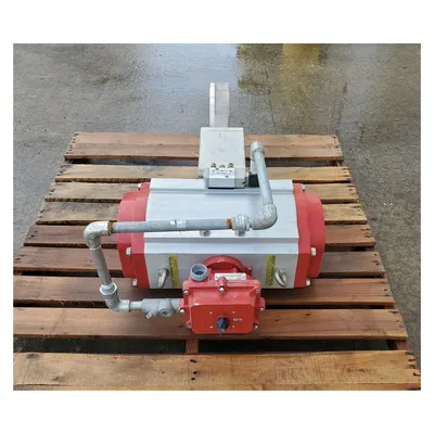 Used 8" Bray Series 50 Butterfly Valve with actuator