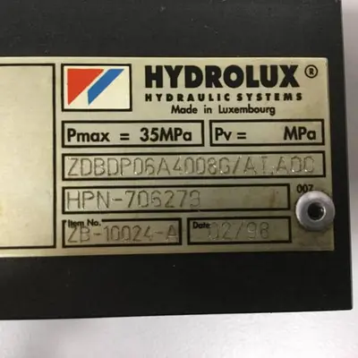 USED HYDROLUX HPN706279-HY