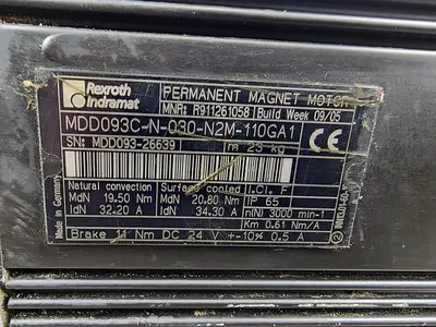 USED INDRAMAT MDD093C-N-030-N2M-110GA1