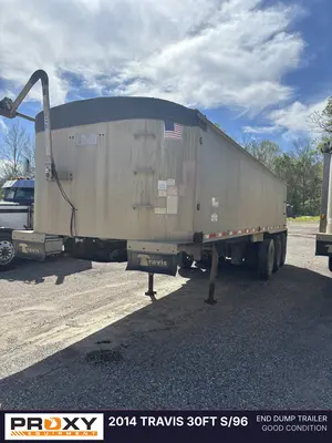 Used 2014 TRAVIS 30FT S/96 Dump Trailers Louisiana US | Proxy Equipment #1383074