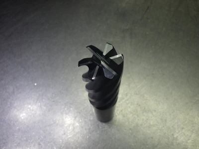 Kennametal 1" 6 Flute Carbide Cr Endmill .06" R UJDE1000J6CRC KCSM15 (LOC1092A)