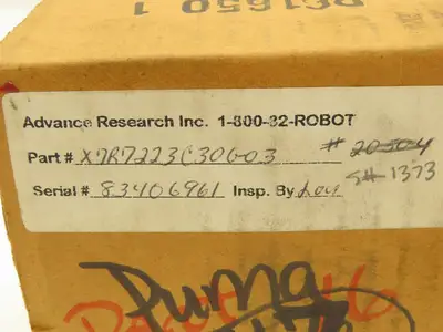 Advance Research X7R7223C30G-03 Rotary Encoder Puma Unimation 250 Line D.4201718