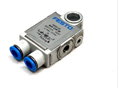 USED FESTO ONE-WAY FLOW CONTROL VALVE QS-6 G1/8 8001459