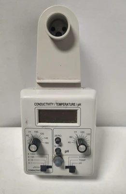 Cambridge Scientific Conductivity Temperature pH Meter Kit with Probe & Case