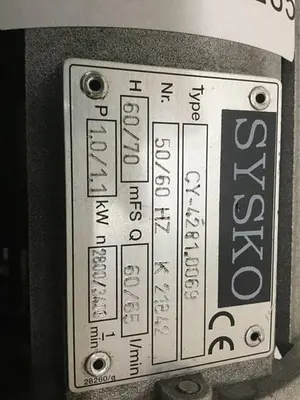 USED SYSKO CORPORATION CY-4281.0069