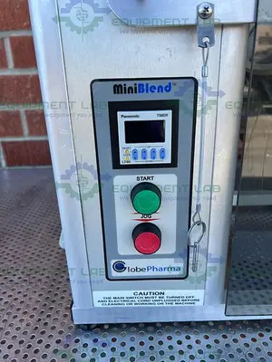 USED GLOBEPHARMA MINIBLEND MNB-1  LAB V-BLENDER 1/10 HP, 115V, MFG 2016