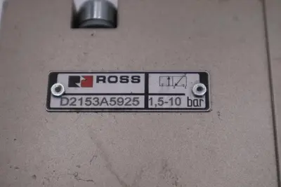 ROSS CONTROLS D2153A5925 / D2153A5925 - SURPLUS NEVER USED STOCK H969