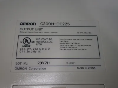 NEW OMRON C200H0C225