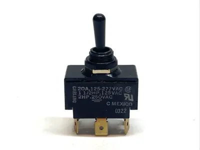 New | in-Stock Carling Technologies Toggle Switch 3-Position 20A 125-277VAC 2HP 0322 Relays & Switches Michigan US | Maverick Industrial Sales #1392382