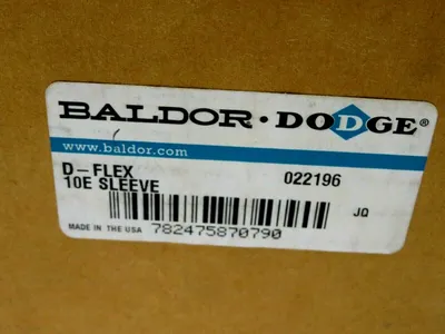 NEW BALDOR DODGE 10E D-FLEX SLEEVE