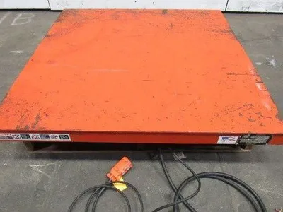 Presto X4W24-20 2000 LB 48"x48" Hydraulic Scissor Lift 7"-43" Height 460V 3Ph
