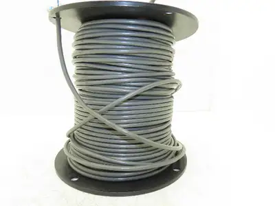 Pacer Anixter 490NAA27102 Wire Spool 265' 2 Cond Gray Shielded Computer Cable