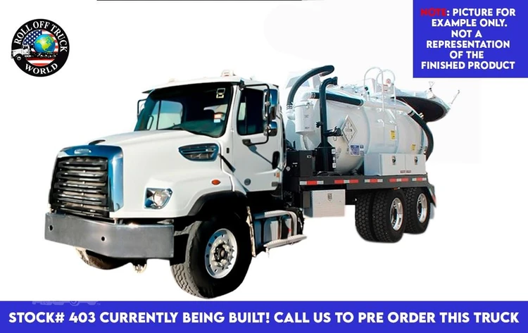 Used 2017 FREIGHTLINER 114SD Vacuum Truck Texas US | Roll Off Truck World #1491831