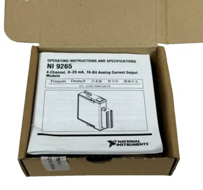 NEW NATIONAL INSTRUMENTS NI-9265