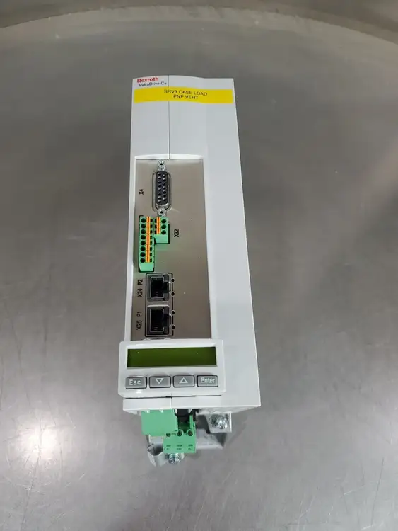 Used Rexroth HCS01.1E-W0018-A-03-B-ET-EC-NN-NN-NN-FW IndraDrive CS Servo Drive Servo Drives | Palmetto Automation #1148795