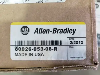 NEW 2013 ALLEN-BRADLEY 80026-053-06-R