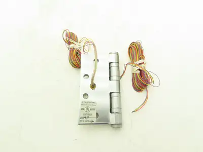 Hager US26D Concealed Electric Hinge Max 48VDC/AC 1.A 4.5" x 4.5" Steel