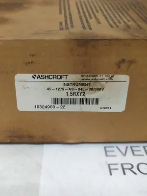 New | in-Stock ASHCROFT 45-1279-AS-04L-30/01MV Universal Pressure Meters Ohio US | Surplus Asset Holdings #1246255