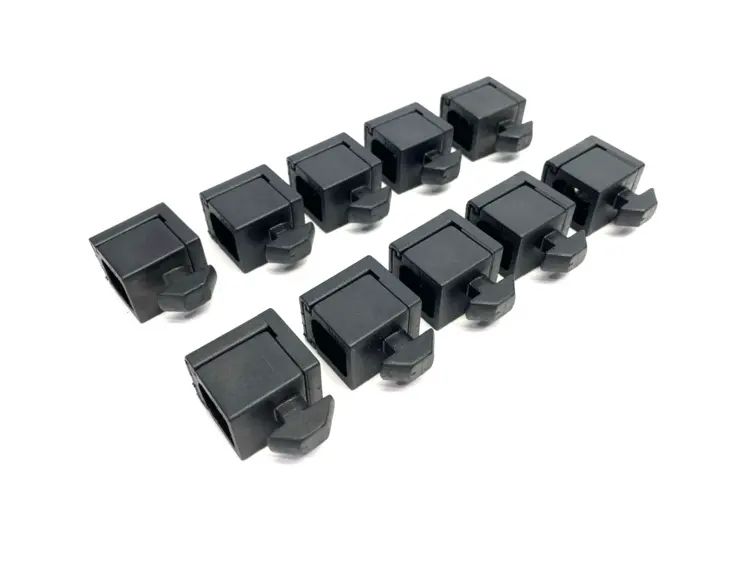 New | in-Stock Item Multiblock Panel Mount PA 8 Black LOT OF 10 Panel Mounts Michigan US | Maverick Industrial Sales #1399958