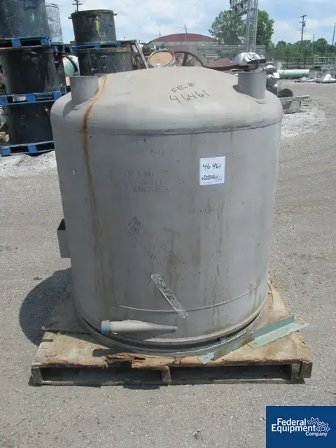 New | in-Stock Pfaudler 200 Gal Pfaudler Reactor, 316 s/s, 55/75# Reactors Ohio US | Federal Equipment Company #125879