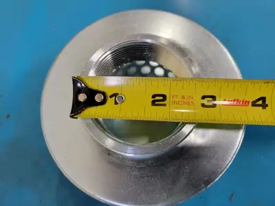 2" FPT Round Hole Steel Strainer