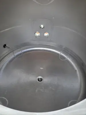 Tank, 200 Gallon, Stainless Steel, Insulated, Dish Top & Bottom, 36" X 48" #S745519